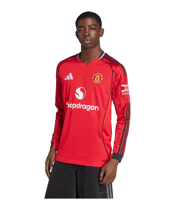 adidas dres manchester uniteda dugih rukava domaći 2025.2026. crveni