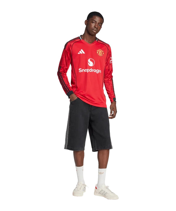 adidas dres manchester uniteda dugih rukava domaći 2025.2026. crveni