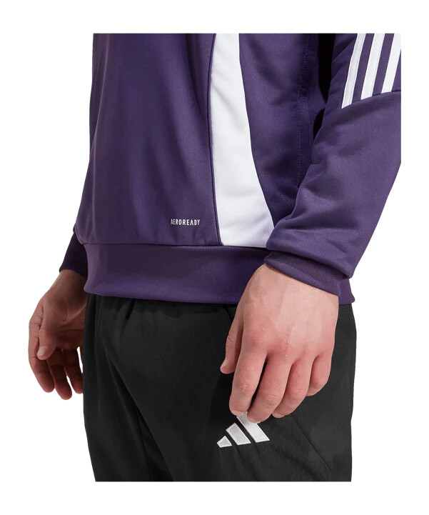 adidas manchester united trening majica s kapuljačom ljubičasta