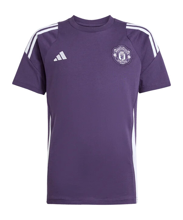 adidas manchester united competition training majica za djecu ljubičasta