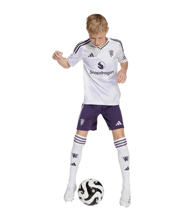 adidas manchester united gostujući dres 20252026 dječji bijeli