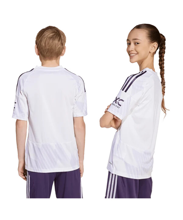 adidas manchester united gostujući dres 20252026 dječji bijeli