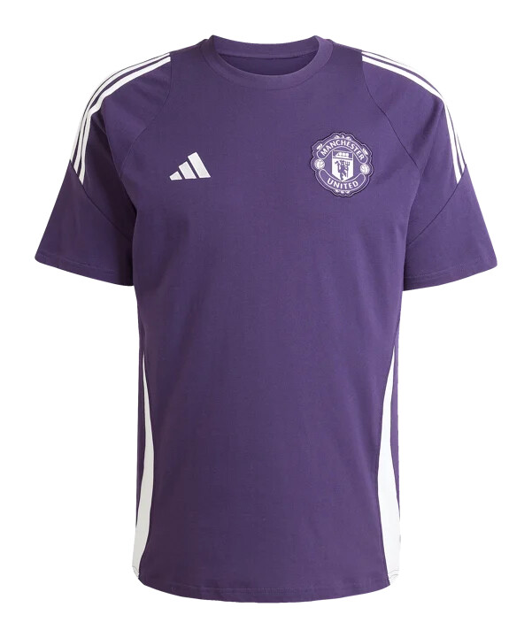 adidas manchester united tiro majica kratkih rukava ljubičasta