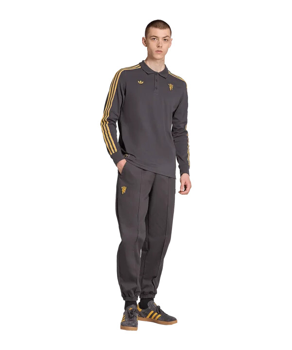 adidas manchester united icon majica dugih rukava crna