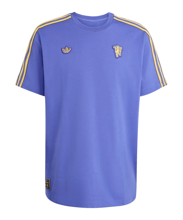 adidas manchester united icons majica kratkih rukava ljubičasta