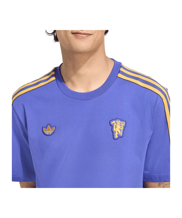 adidas manchester united icons majica kratkih rukava ljubičasta