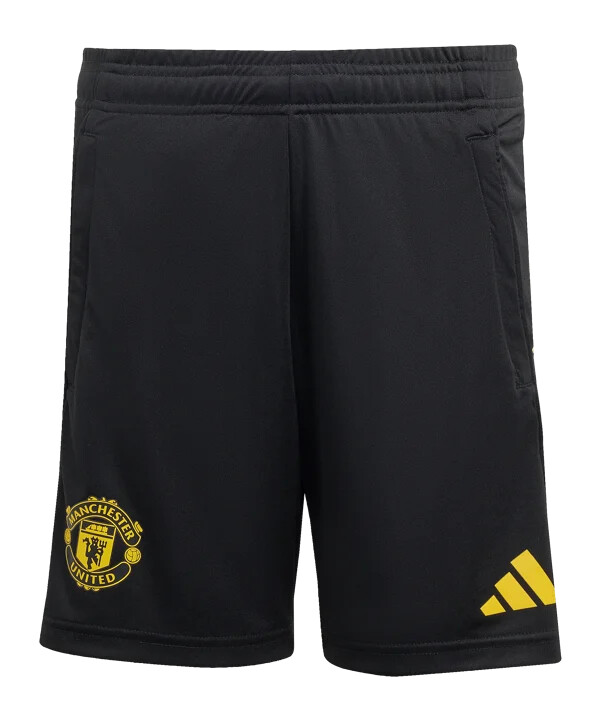 adidas manchester united cup kratke hlače za trening 2025.2026. crne