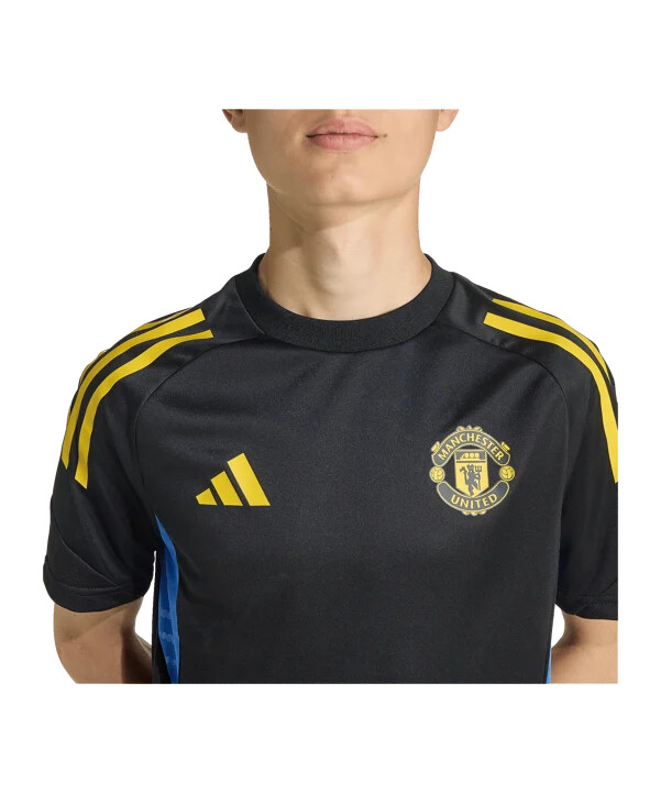 adidas manchester united cup trening dres 20252026 dječji crni