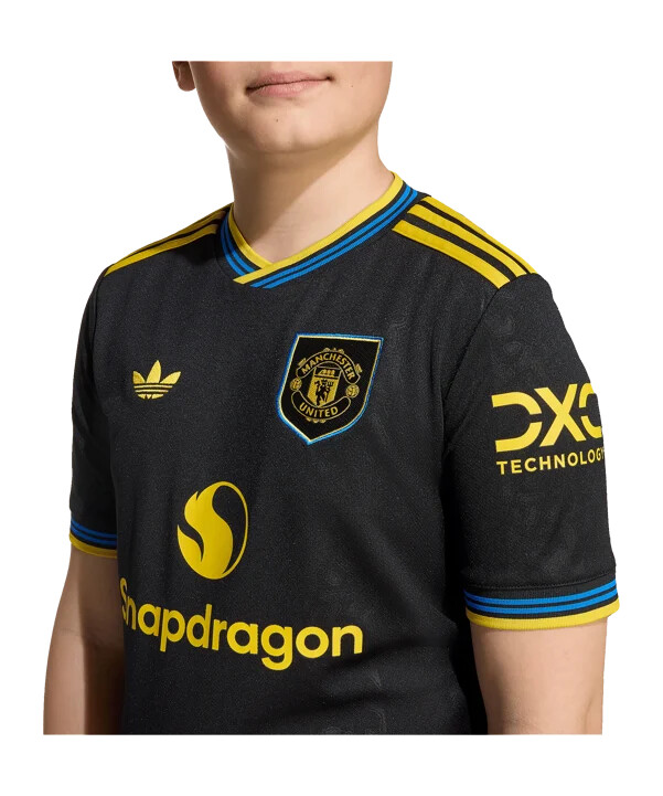 adidas manchester united 3. dres 20252026 dječji crni