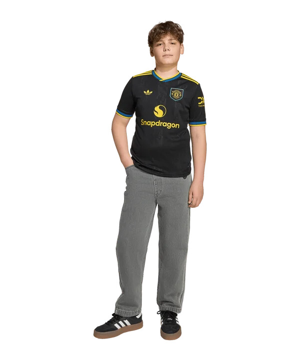 adidas manchester united 3. dres 20252026 dječji crni