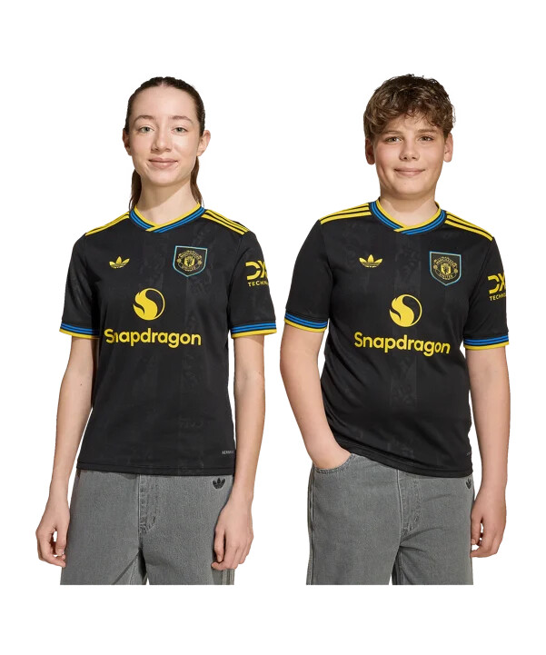 adidas manchester united 3. dres 20252026 dječji crni