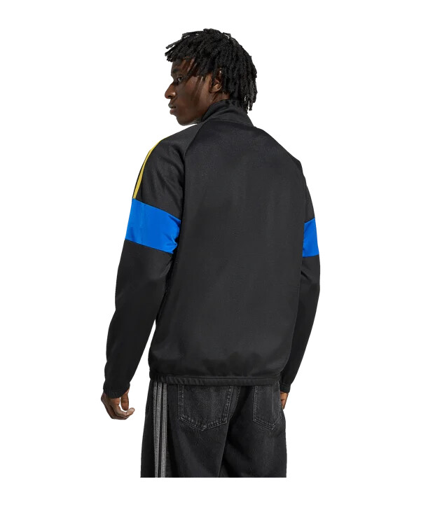 adidas manchester united lfstlr track sweatshirt crna