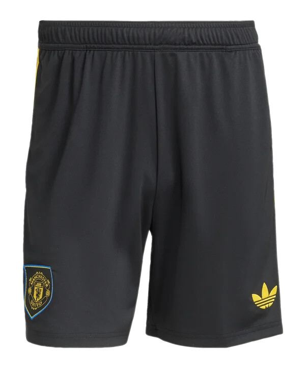 adidas manchester united kratke hlače 3rd 20252026 crne