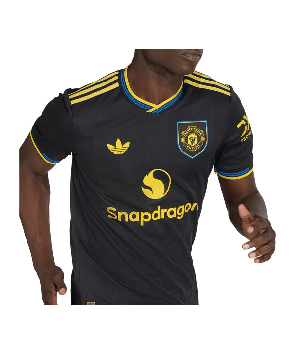 adidas manchester united autentičan dres treće momčadi 2025.2026. crni