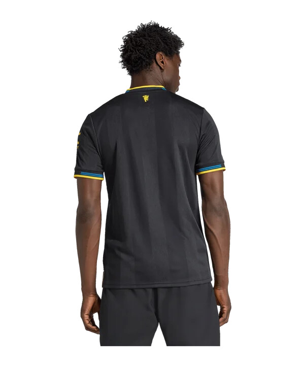 adidas manchester united autentičan dres treće momčadi 2025.2026. crni