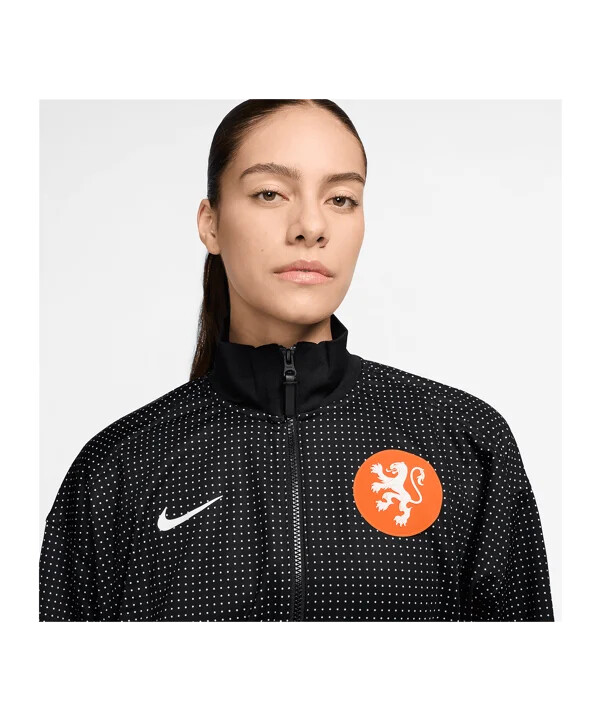 nike nizozemska anthem jakna Ženska crna f010