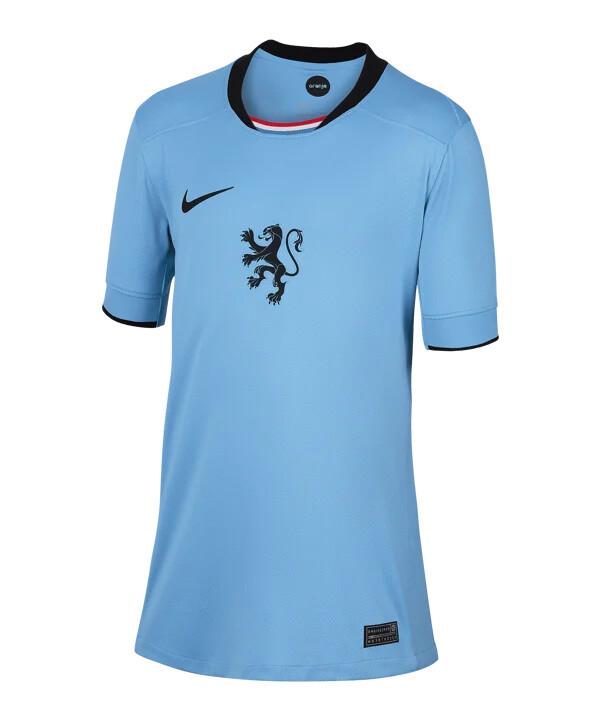nike nizozemska away dres 2025 dječji plavi f489