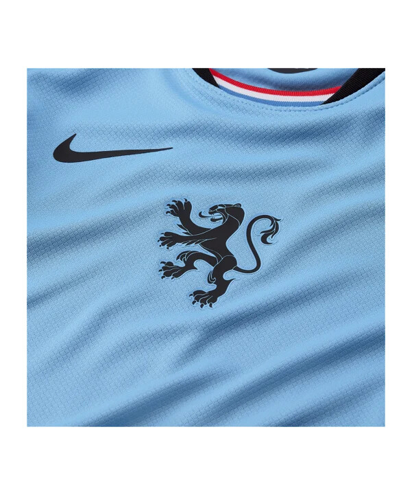 nike nizozemska away dres 2025 dječji plavi f489