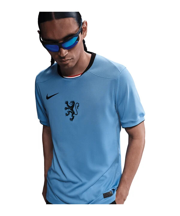 nike nizozemska away dres 2025 plavi f489