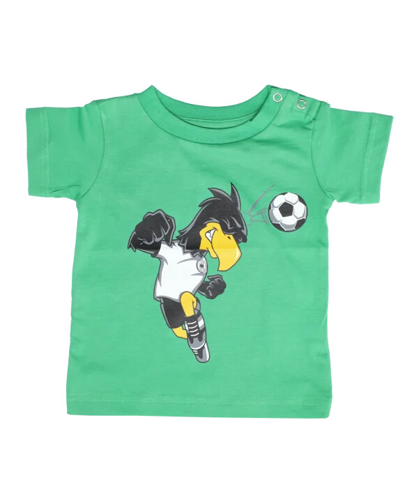 dječja zelena majica kratkih rukava dfb njemačka paule header