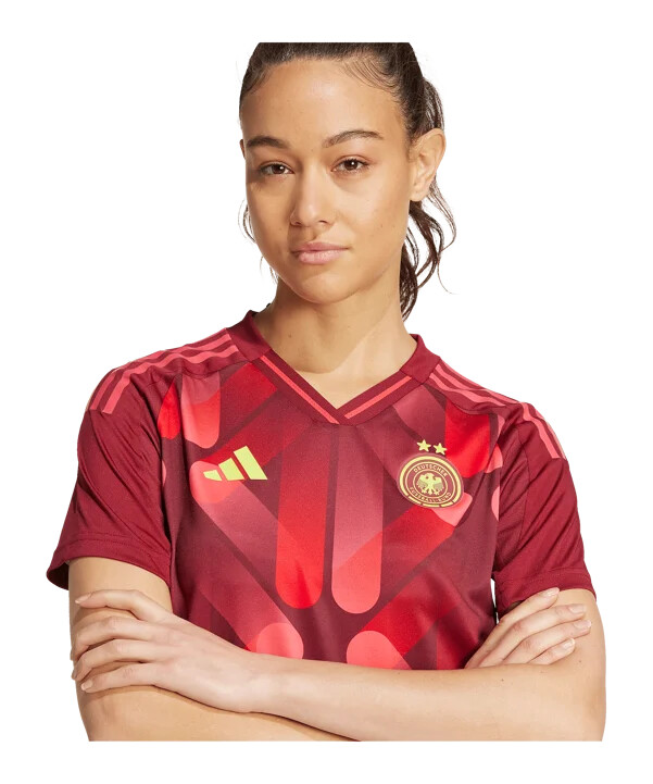 adidas autentični gostujući dres njemačke za euro 2025. Ženski crveni