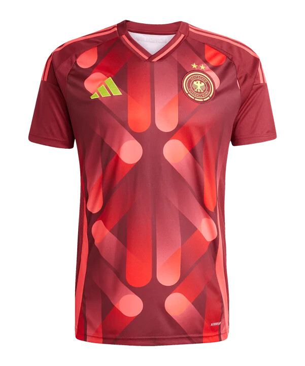 adidas dječji gostujući dres njemačke za euro 2025. crveni