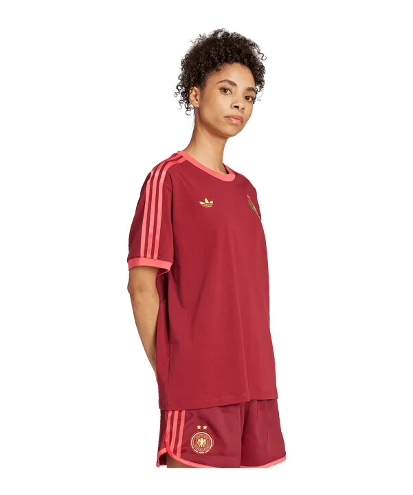 adidas njemačka ženska majica kratkih rukava crvena