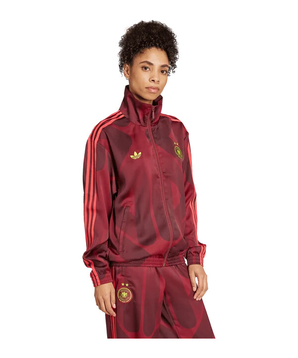 adidas njemačka sportska majica za žene crvena
