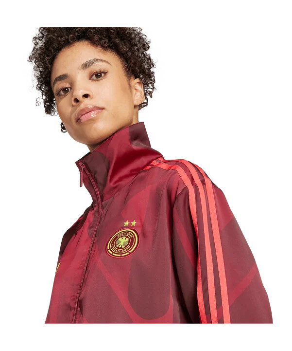 adidas njemačka sportska majica za žene crvena