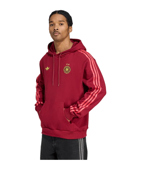 adidas njemačka hoodie crvena