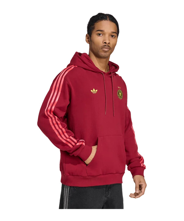 adidas njemačka hoodie crvena