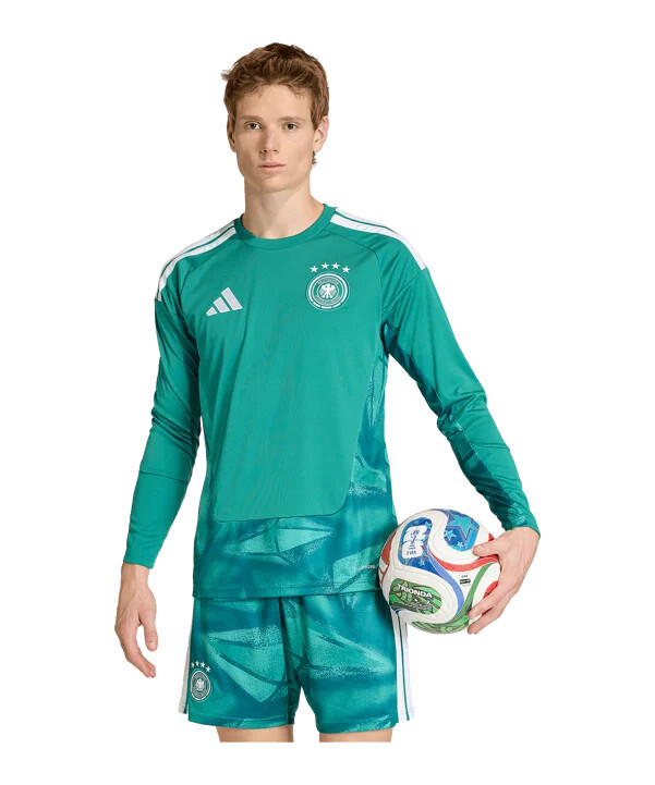 adidas dfb njemačka vratarski dres dugih rukava domaći svjetsko prvenstvo 2026 zeleni