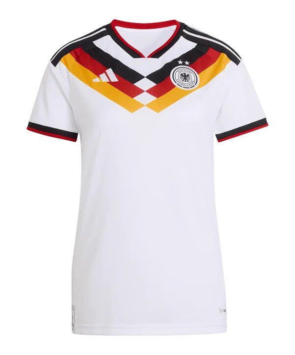 adidas dfb njemačka domaći dres svjetskog prvenstva 2026. Ženski 2 zvjezdice bijeli