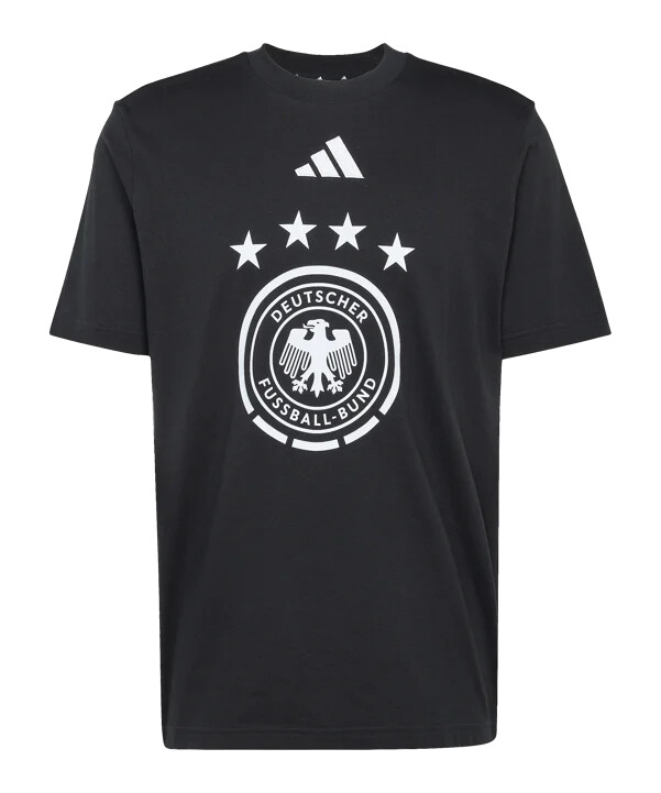 adidas dfb njemačka dna grafička majica kratkih rukava crna