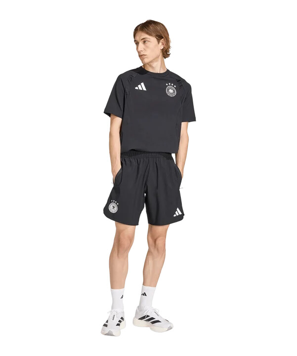 adidas dfb njemačka tiro putne kratke hlače crne