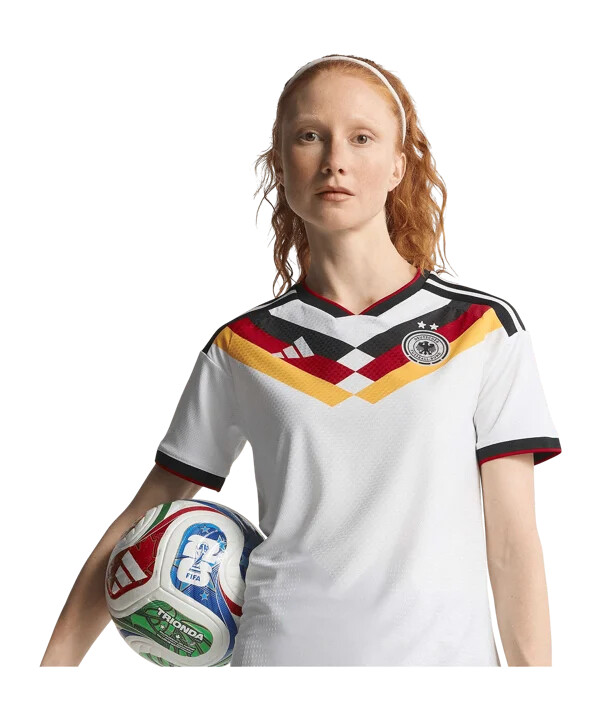 adidas dfb njemačka autentični domaći dres svjetskog prvenstva 2026. Ženski s 2 zvjezdice bijeli