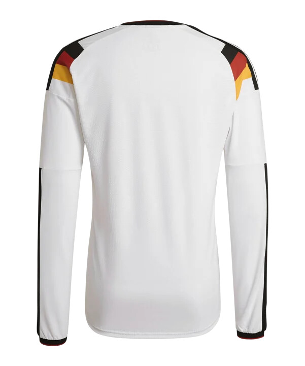 adidas dfb njemačka autentični domaći dres dugih rukava svjetskog prvenstva 2026. bijeli