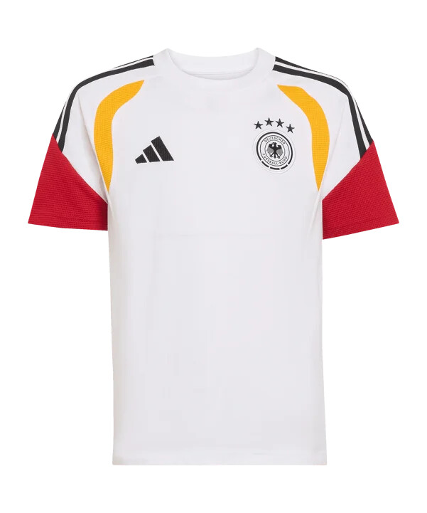 adidas dfb njemačka tiro majica kratkih rukava za djecu bijela