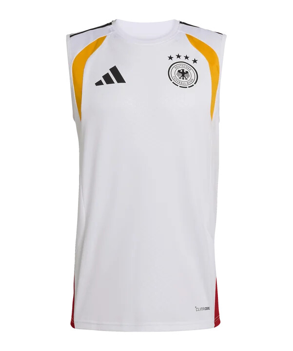 adidas dfb njemačka tiro majica bez rukava za trening bijela