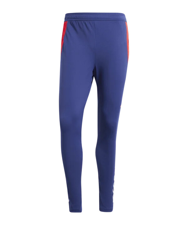 adidas olympique lyon trening hlače plave