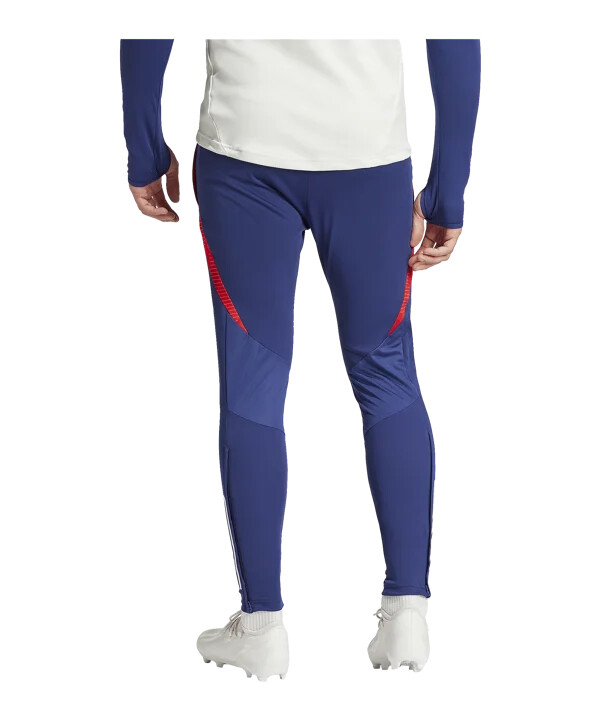 adidas olympique lyon trening hlače plave