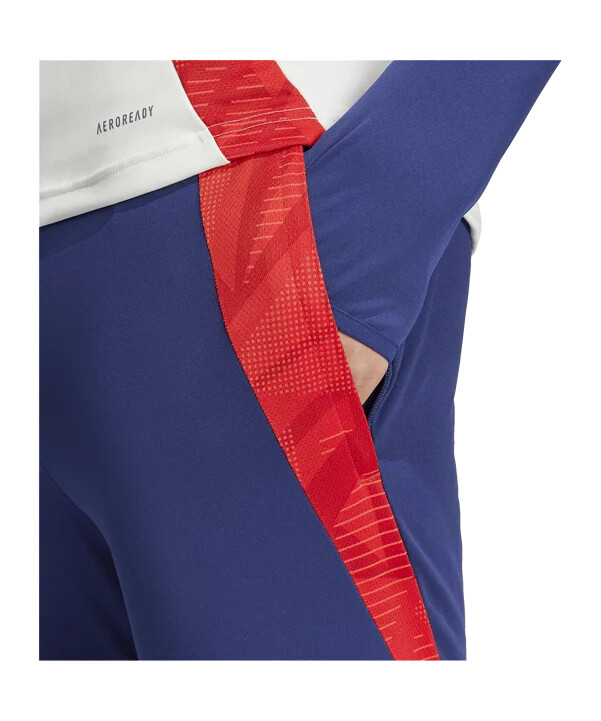 adidas olympique lyon trening hlače plave