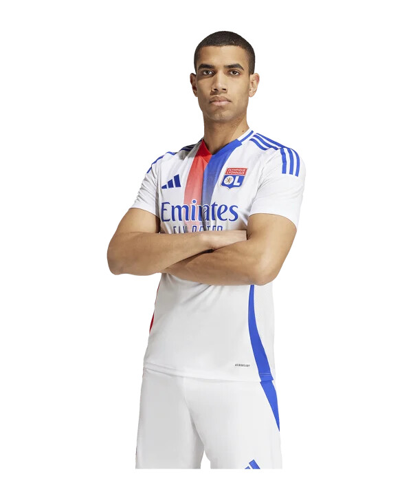 adidas olympique lyon dres home 20242025 bijeli