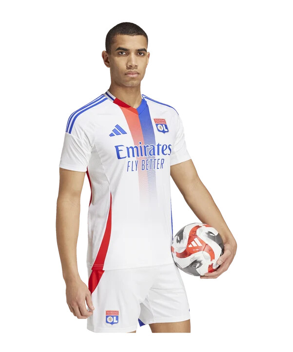 adidas olympique lyon dres home 20242025 bijeli