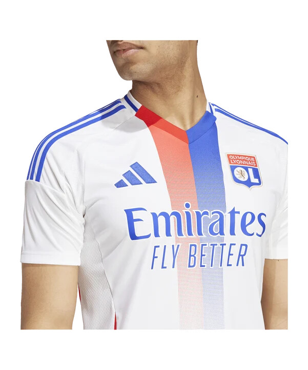 adidas olympique lyon dres home 20242025 bijeli