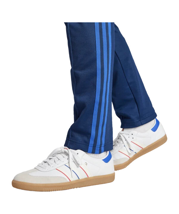 adidas olympique lyon 75 hlače za trening plave