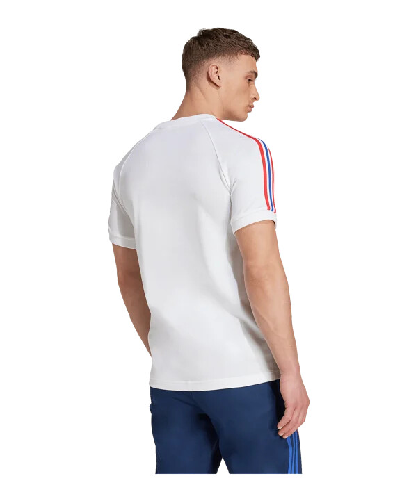 bijela majica kratkih rukava adidas olympique lyon 75