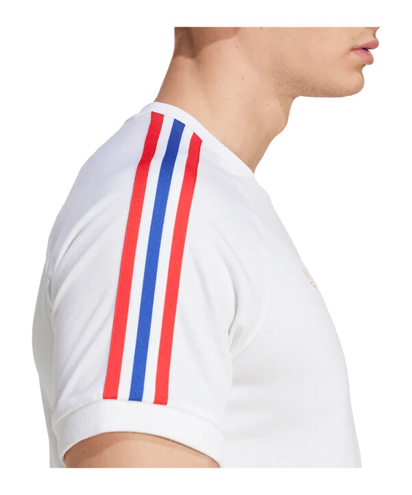 bijela majica kratkih rukava adidas olympique lyon 75