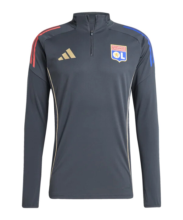 adidas olympique lyon natjecateljska majica siva