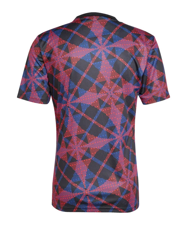 adidas olympique lyon prematch t-shirt 20252026 crna